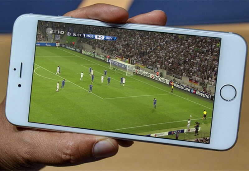 xem bóng đá trực tuyến trên điện thoại iphone